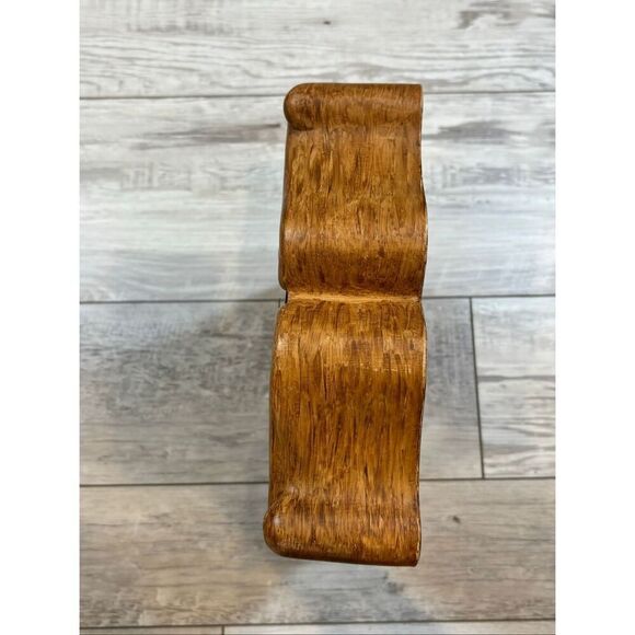 Vintage Ceramic Mantel Clock Hershey Mold Farm Mill Scene - Picture 6 of 13